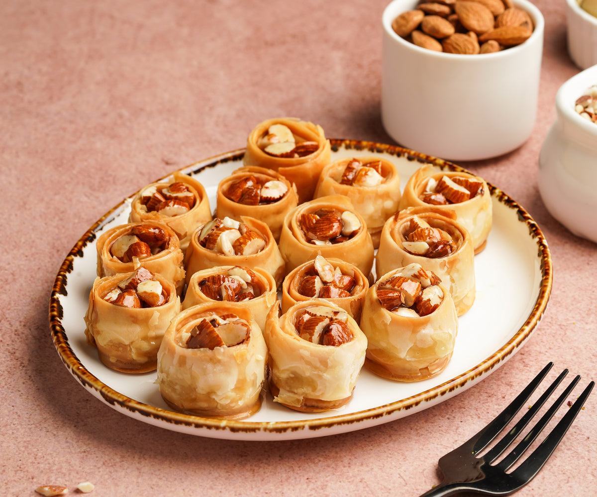 Almond baklava