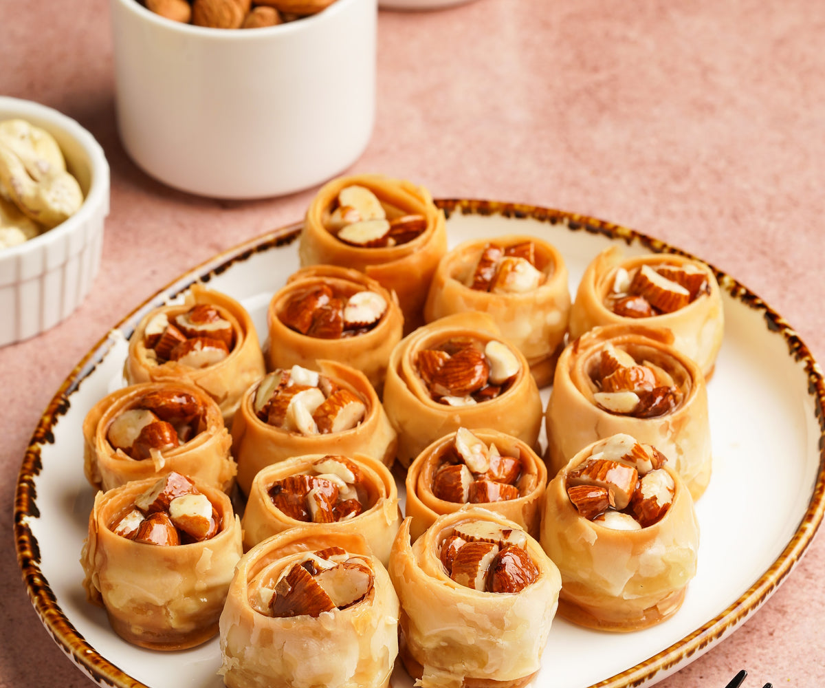 Almond baklava