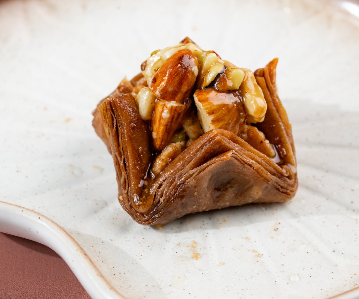 Choco Almond Pyramid baklava