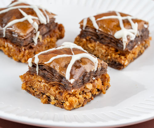 Load image into Gallery viewer, Chocolate Square Baklava
