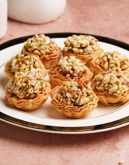 Mixed dry fruits tart