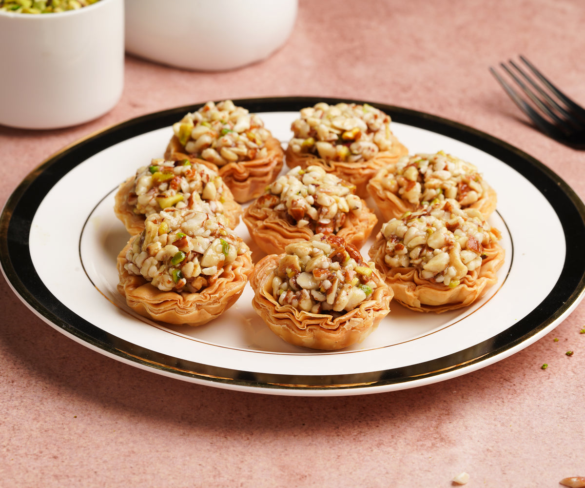 Mixed dry fruits tart